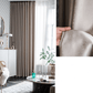 ARISTOCRATALLURE Jacquard Velvet Blackout Curtains - Home Curtains