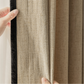 WHISPERING MEADOW Linen Curtains - Sand Beige