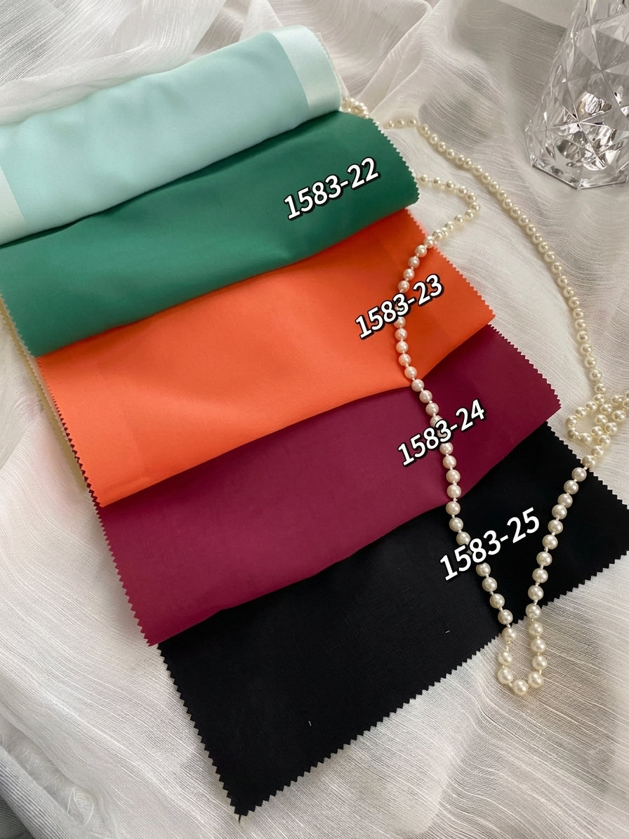 AURELLE | Cotton Blend Sheer Curtains