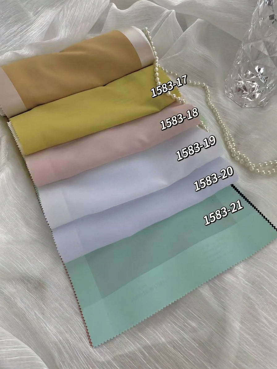 AURELLE | Cotton Blend Sheer Curtains