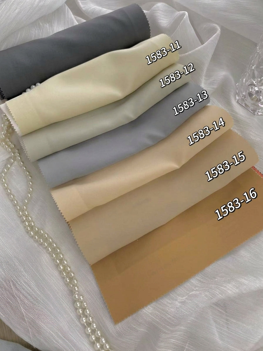AURELLE | Cotton Blend Sheer Curtains
