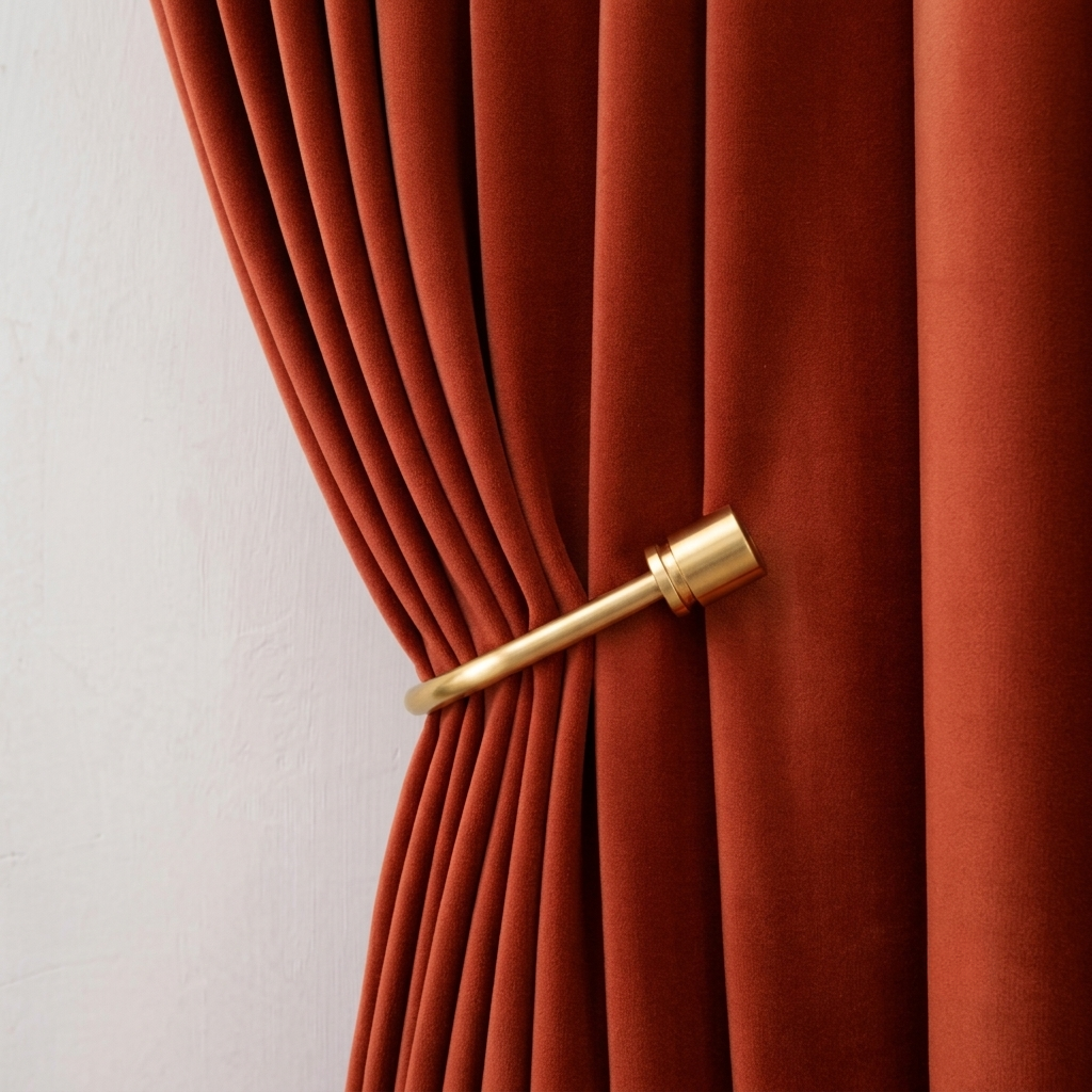 MERIN-O-Z SOFT OBSCURA Velvet Blackout Curtains