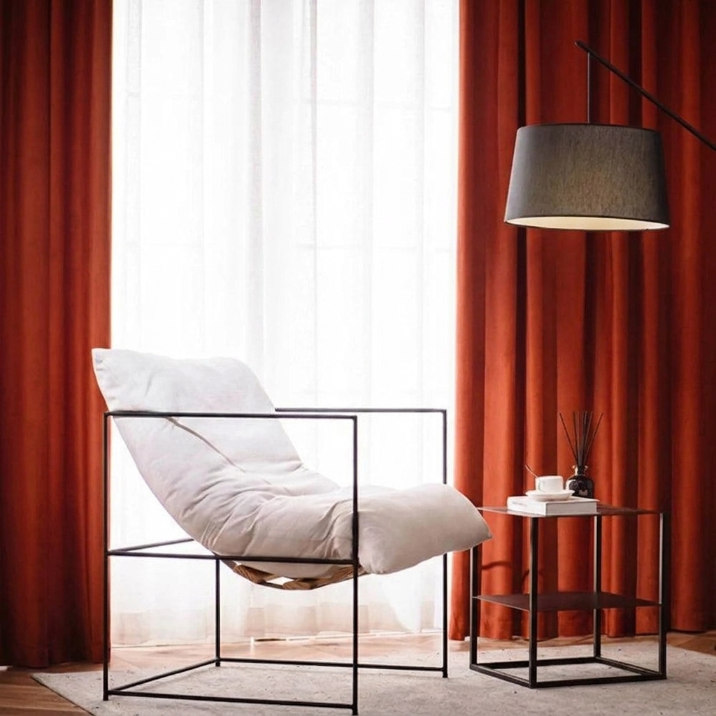 MERIN-O-Z SOFT OBSCURA Velvet Blackout Curtains