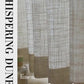 WHISPERING DUNE Linen Curtains