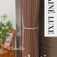 LAINÉ LUXE Chenille Blackout Curtains I
