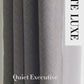 ESTATE LUXE Architectural Herringbone Curtains