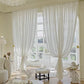 CHÂTEAU WHISPER Sheer Curtains - Ivory White