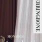 MONARCH HERRINGBONE Chenille Blackout Curtains