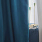 VELVETYWHISPER FLANNELLUXE BLUE Velvet Blackout Curtains