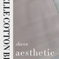AURELLE | Cotton Blend Sheer Curtains