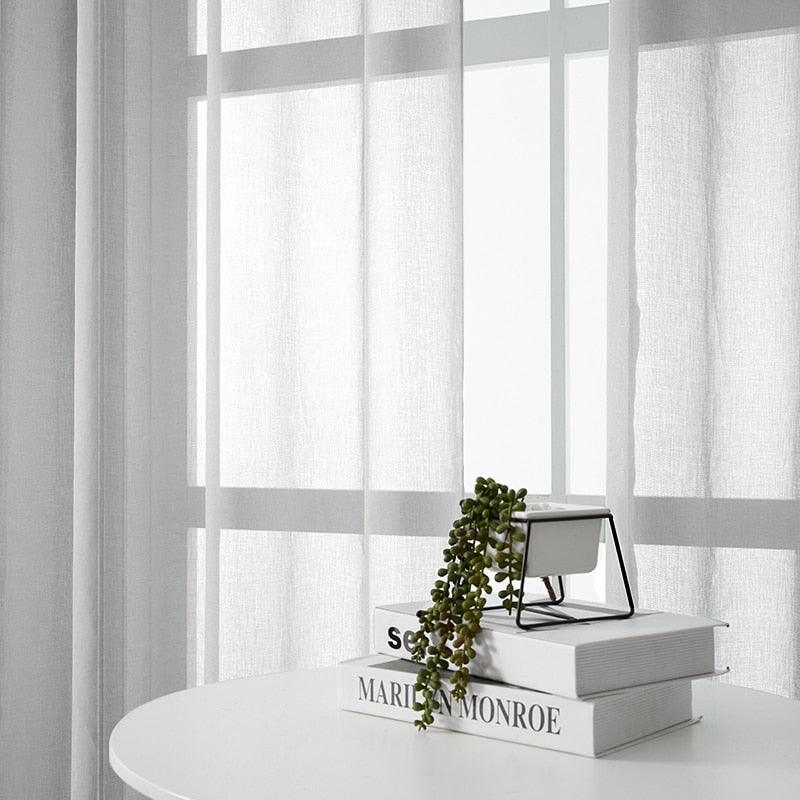 Elegant Ready Made Sheer Curtains - Home Curtains